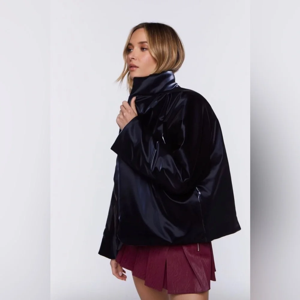 Open-Front Puffer Jacket - Picture 3 of 7